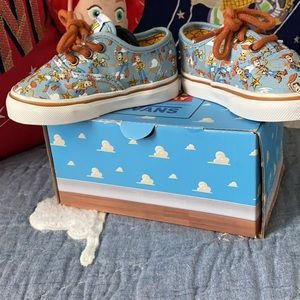 Vans toy story toddler size 4.5